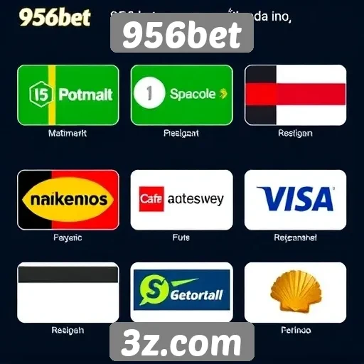 Métodos de pagamento aceitos no 956bet